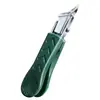 Cortador de Unhas Oblíquo Ultra Afiado, Cortador de Unhas Anti-Salpicos, Ranhura Especial para Unhas Pontiaguda Ferramentas de Manicure, Conjunto de Tesouras de Manicure Espessas e Duras