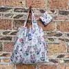 Bolsa de Compras de Supermercado Mediana en Stock, Bolsa de Compras Ecológica Plegable Ligera, Bolsa de Almacenamiento Portátil Tela Oxford 210D