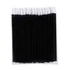 Pincel de lábios descartável portátil pincel de sombra para olhos batom brilho labial haste oca cabelo de nylon pequeno pincel de lábios ferramentas de beleza