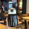 Nuevo Termo Infantil de Gran Capacidad Acero Inoxidable 316 Taza Térmica Linda para Niñas Taza Portátil con Popote Estudiante Taza de Barriga Grande