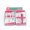 Serie Jinda Strongman Set de Cortauñas al por Mayor Transfronterizo Exquisito Regalo Tijeras para Uñas Set de Cortauñas de Belleza