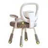 Silla de Aprendizaje Infantil, Taburete Especial para Escribir para Estudiantes de Primaria, Altura Ajustable para Corregir la Postura al Sentarse, Respaldo, Silla de Escritorio