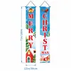 Fondo navideño transfronterizo, coplas navideñas, decoraciones festivas para fiestas, banderas, cortinas para puertas, pancartas colgantes, pancartas navideñas