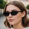 Gafas de Sol Estilo Europeo y Americano Marco Pequeño Ojo de Gato Retro Estilo Callejero Nueva Moda Protección Solar para Exteriores para Mujer Ciclismo Gafas de Sol Transfronterizas