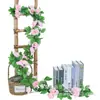Flores Artificiais, Flores de Seda, Cipós de Rattan, Cipós de Rosas, Tubos de Ar Condicionado, Arcos de Casamento, Cipós de Flores Decorativas Enroladas