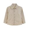 Camisa infantil de algodão, fina, moderna, para o verão, com gola redonda, camiseta infantil branca de manga curta, tamanho pequeno e médio