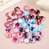 Accesorios Oculares DIY para Muñecas, Accesorios para Juguetes de Peluche, Ojos de Vidrio Redondos Planos 3D, Adornos de Moda Estilo Ins