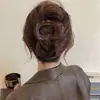 Pinzas para el cabello florales de alta gama para otoño e invierno, pasadores elegantes de estilo dopamina suave, pasadores de verano, accesorios para el cabello para mujer