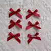 Broche de laço 4cm pino fofo coração de menina algodão cetim feito à mão distintivo diy roupas meias fita joia
