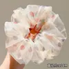 Gomas para el Cabello de Niña Gomas para el Cabello Intestino Grueso Estilo Coreano Gomas para el Cabello con Lazo Gomas Elásticas Duraderas de Alta Gama para Niñas