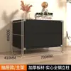 Mueble Bauhaus Ins Estilo Japonés Sala de Estar Simple Puerta abatible Revistero Vitrina de Arte Estante de Almacenamiento para Entrada Lujo Ligero