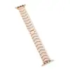 Pulseira de Metal em Formato V Cravejada com Diamantes Adequada para Apple Watch S11/S10/9/8/7, Pulseira de Relógio Simples e Luxuosa