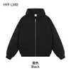 Sudadera con Capucha y Cremallera Personalización Empresa Ropa de Trabajo Tejido Denso Anti-pilling Chaqueta de Primavera y Otoño para Viajes Estampado de Logo