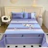 Sábana de Algodón Puro Pieza Única 100% Algodón Dormitorio Estudiantil Cubierta de Cama Individual para Niños Verano Engrosado Clase A Colcha al por Mayor