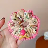 Pintura al Óleo Bloqueo de Color Diadema Floral Retro Ins Pasador para el Cabello Femenino Esponja Craneal Diadema para Aumentar la Altura Accesorio para el Cabello