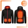 Sudadera con capucha para jóvenes transfronteriza, cremallera normal, cuello desmontable, algodón calefactable acolchado, abrigo negro para mujer, cuello vertical, cremallera, bolsillo con cremallera, abrigo acolchado de algodón