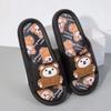 Nuevas Chanclas de Verano para Pareja Pomerania 5512 Moda Casual para Hombre y Mujer Hogar Suela Suave Dibujos Animados Transpirables de Plástico PVC