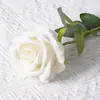Rosas de Terciopelo Sintético Cuidadosamente Seleccionadas para San Valentín Decoración de Boda para el Hogar Pared de Flores Tacto Flores Sintéticas Flores Artificiales Falsas