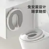 Asiento Cojín y Escalón Combinados para Ayuda de Baño de Bebé en Casa Anillo para Asiento de Inodoro de Baño Infantil Set de Entrenamiento para Ir al Baño