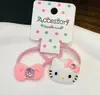 Lindos y brillantes accesorios para el cabello de poni Polly, lazo para el cabello, cuerda de goma para el cabello, cuerda para el cabello de dibujos animados para niñas, accesorios para el cabello con flequillo para niños