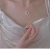 Hebilla Ping An Collar de Jade Hetian Natural para Mujer Lujo Ligero Nicho Colgante de Jade Regalo de Cumpleaños para Novia