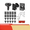 Base de parafuso automotivo grampo em forma de U grampo de modificação automotiva vedação rápida de fio parafuso autoatarraxante parafuso autoatarraxante fixador de painel interno hardware