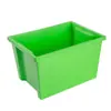 Cesta de Ayuda Didáctica para Jardín de Infancia Cesta de Almacenamiento de Plástico Multicolor Familiar Caja Organizadora de Bloques de Construcción Caja de Almacenamiento Apilable Caja de Almacenamiento de Juguetes