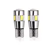 Carro LED T10 5730 5630 6SMD luz indicadora de largura de decodificação W5W luz de leitura da luz da placa