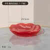 Prato de Frutas Personalizado para Sala de Estar, Alto Valor Estético, Estilo de Luxo Leve, Cor Creme, Simples e Moderno, Prato para Nozes, Doces e Frutas Secas