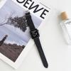 Adecuado para correa de apple watch Cuero Genuino iwatch8 Generación 7654 Saffiano apple watch con Nicho para Mujeres
