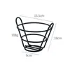 Cesta para Batatas Fritas Pronta, Recipiente Criativo Estilo Americano para Frango Frito, Prato para Asas de Frango Frito, Cesta para Petiscos Fritos de Bar, Cesta Comercial