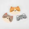Posavasos Absorbente de Tierra de Diatomeas Duro con Animales de Dibujos Animados Esterilla Drenante para Escritorio Esterilla de Almacenamiento para Lavabo Posavasos para Cepillo de Dientes Esterilla para Jabón