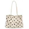 Bolso de Hombro, Bolso para el Trabajo, Bolsa Tote, Estilo Casual, Versátil, Lunares, Nuevo Estilo para Mujer, 2026, Gran Capacidad