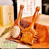 Peine Masajeador Peine Masajeador con Airbag Peine para Meridianos de la Cabeza Peine para el Cabello Peine de Madera Peine Pequeño con Cojín de Aire de Alta Elasticidad