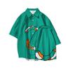 Camiseta de manga corta con estampado de dibujos animados para niños, moda periférica transfronteriza, tendencia, impresión a color 3D, camiseta de verano para adolescentes