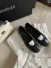 ¡Stock Disponible, Enviado al Instante! Zapatos Estilo Mamá Uva, Zapatos Planos Clásicos de Patchwork con Punta Redonda y Lazo Estilo Chanel para el Trabajo