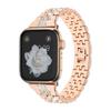 Adecuado para Apple Watch 1 ~ 8 generación/SE correa de iWatch de color estrella con cadena de metal de diamante