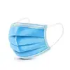 Máscara Facial Não Tecida para Adultos de Três Camadas Respirável à Prova de Poeira e Prova de Sol Máscara de Proteção Diária Proteção de Nível Um