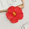 Novo Modelo 2026 Presilha de Cabelo Flor de Hibisco para Mulheres, Presilha Lateral para Atmosfera de Ensaio Fotográfico na Praia, Presilha Lateral Bico de Pato, Acessório de Cabelo, Flor de Cabelo, Grampo