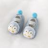 Sapatos para Bebê e Criança Pequena Outono e Inverno Forrados com Lã Espessados com Tira Meias de Chão Boneca Sola Macia Antiderrapante Desenho Animado Quentes Sapatos para Bebê