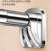 Barra de Cortina Más Vendida de Tmall, Barra para Secar Ropa sin Taladrar, Fuerte Capacidad de Carga, Adecuada para Dormitorio, Baño y Ducha, Barra Colgante Telescópica, Disponible para Dropshipping