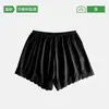 Shorts de Segurança com Renda para Mulheres, Anti-Exposição, Finos, de Fundo Plano, Podem Ser Usados por Fora, Não Enrolam, de Corte Solto, Shorts de Seda Gelada