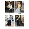 [En Stock] Cárdigan de Punto Ajustado VC para Mujer, Nuevo Abrigo de Otoño Estilo Coreano, Top de Personalidad Desgastado