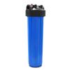Botella Filtro Grande Gruesa de 20 pulgadas Filtro Grifo Comercial Doméstico para Toda la Casa Botella Azul Frontal Filtro de Flujo Grande Purificador de Agua Central