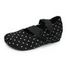 Bailarinas con tiras, diseño retro de lunares, bailarinas de punta poco profunda, estilo francés, nueva colección 2026, zapatos Mary Jane para mujer, adecuados para primavera y otoño