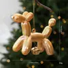 2026 Nuevo PC Decoración de Lazo Navideño Colgante Adorno para Árbol de Navidad DIY Accesorios Copo de Nieve Papá Noel Decoración Colgante