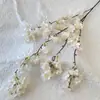 Suministros del Fabricante Flores de Seda Hechas a Mano para Decoración del Hogar, Flores Artificiales Colgantes de Cascada Flor de Cerezo en Jarrón, Plantas de Flores Artificiales