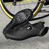Nuevo juego de zapatillas con candado para bicicleta de carretera transfronterizo, zapatillas de ciclismo transpirables de suela dura para hombre, zapatillas de ciclismo dinámicas para bicicleta de montaña sin candado