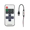 Rf11 Controlador Monocromático de Tecla Tira de Luz Monocromática 5-24V Control Remoto por Radiofrecuencia Pintura Decorativa LED Regulador Transfronterizo