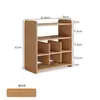 Estante para tazas vintage de madera maciza, estante de almacenamiento para juego de té, aparador, arreglo de rincón de café de escritorio, armario de almacenamiento